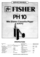 Fisher PH-10 - Service Manual